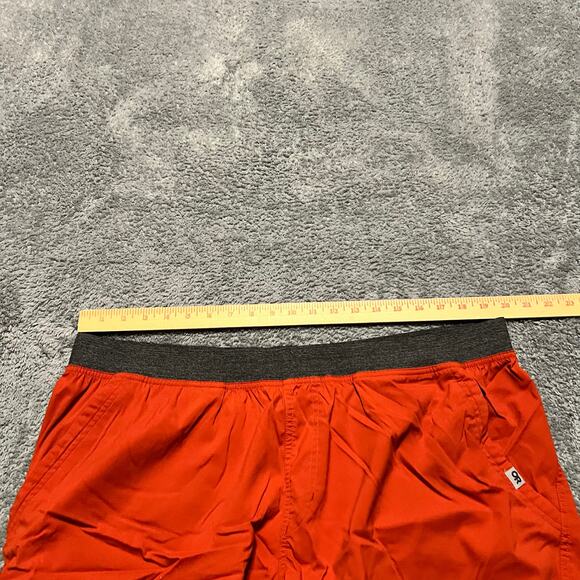 Outdoor Research Zendo Shorts Men XXL Orange 10" Performance Climbing Outdoor - Picture 7 of 11